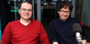 Krzysztof Kucharski i Cezary Wołodkowicz (fot. Radio Gdańsk/Martyna Krawcewicz)