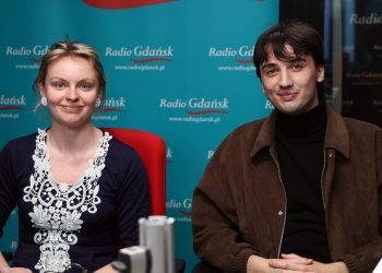 Krzysztofa Gomółka-Pawlicka i Rafał Malottki (fot. Radio Gdańsk/Adrian Kasprzycki)