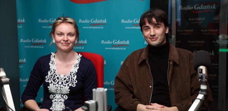 Krzysztofa Gomółka-Pawlicka i Rafał Malottki (fot. Radio Gdańsk/Adrian Kasprzycki)