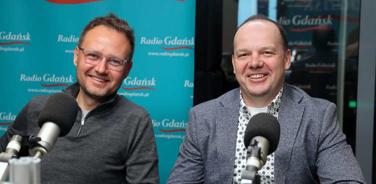 Mateusz Marmołowski i Szczepan Sakowicz (fot. Radio Gdańsk/Adrian Kasprzycki)
