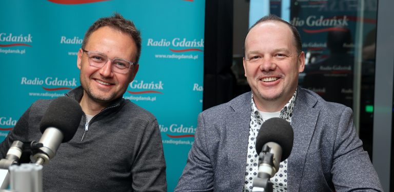 Mateusz Marmołowski i Szczepan Sakowicz (fot. Radio Gdańsk/Adrian Kasprzycki)