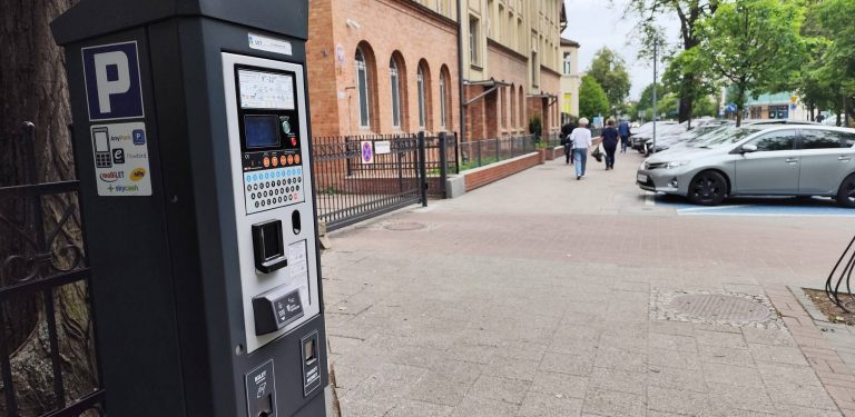 Parkomat na ul. Kościuszki w Sopocie (fot. UMS)