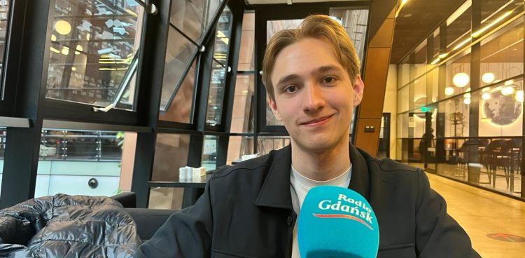 Paweł Mrozek (fot. Radio Gdańsk/Kuba Kaługa)