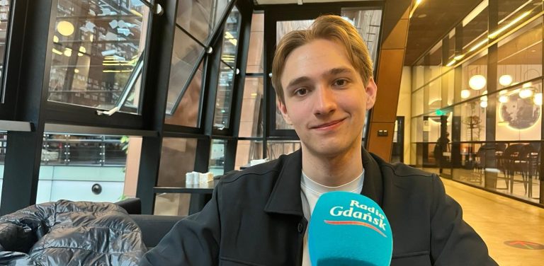 Paweł Mrozek (fot. Radio Gdańsk/Kuba Kaługa)
