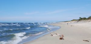 Plaża w Piaskach, zdjęcie ilustracyjne (fot. Wikimedia Commons)