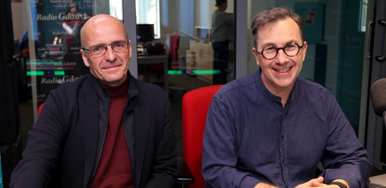 Piotr Ciechowicz, Marek Trojanowicz (fot. Radio Gdańsk/Martyna Krawcewicz)