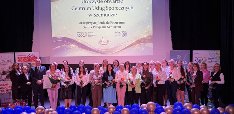 Uroczyste otwarcie Centrum Usług Społecznych w Szemudzie (fot. Radio Gdańsk/Robert Groth)