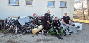 Zbiórka dla młodych druhów z OSP Tuchomie (fot. OSP Tuchomie)