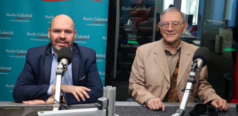 dr Maciej Goniszewski i prof. Marek Grzybowski (fot. Radio Gdańsk/Adrian Kasprzycki)
