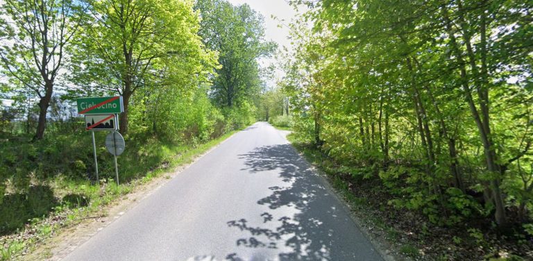 Droga powiatowa z Ciekocina do Kurowa, zdjęcie archiwalne (fot. Google Street View)