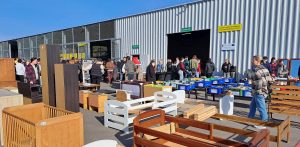 Akcja "Sezam" w Zakładzie Zagospodarowania Odpadów w Nowym Dworze koło Chojnic (fot. Radio Gdańsk/Maria Sowisło)