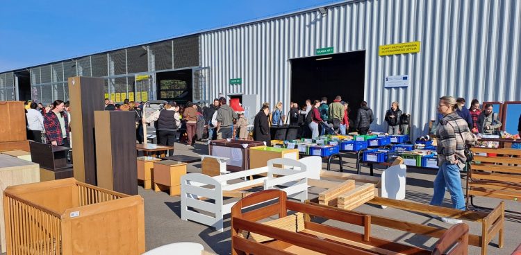 Akcja "Sezam" w Zakładzie Zagospodarowania Odpadów w Nowym Dworze koło Chojnic (fot. Radio Gdańsk/Maria Sowisło)