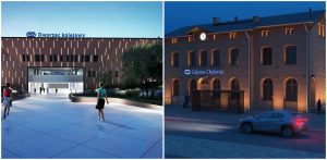 Wizualizacja dworców w Słupsku i Gdyni Chyloni (graf. PKP)