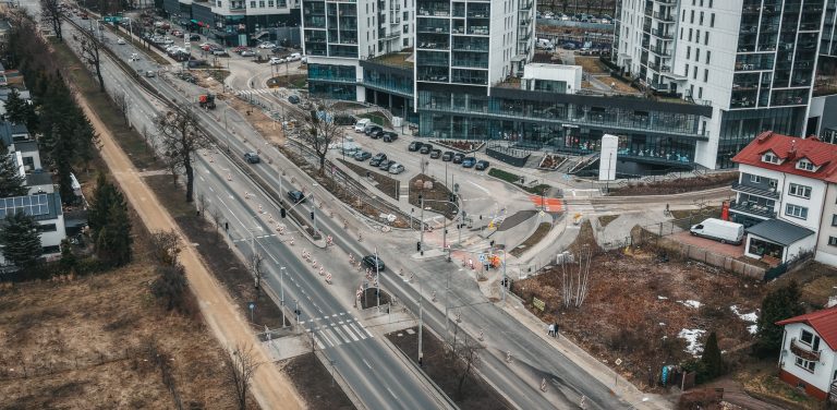 Aleja Zwycięstwa w Gdyni (fot. Marcin Mielewski/ZDM Gdynia)