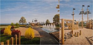 Plan inwestycji nad Jeziorem Charzykowskim (fot. mat. pras.)