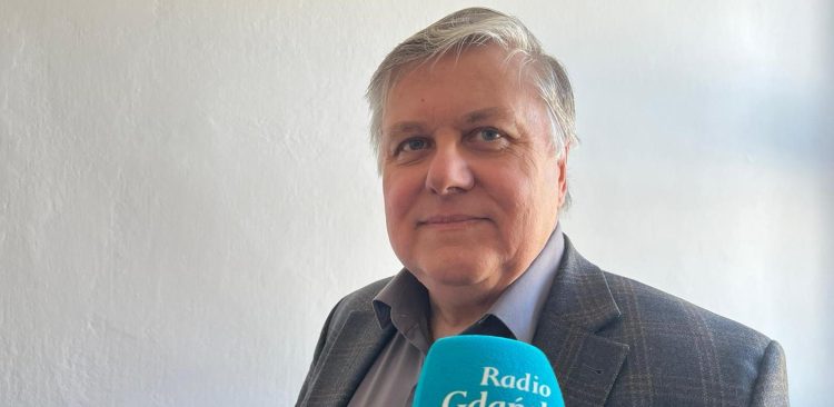 Prof. Piotr Mioduszewski (Fot. Radio Gdańsk/Kuba Kaługa)