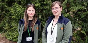 Anna Olszewska i Magda Paprocka (Fot. Radio Gdańsk/Włodzimierz Raszkiewicz)