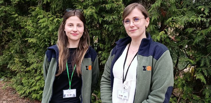 Anna Olszewska i Magda Paprocka (Fot. Radio Gdańsk/Włodzimierz Raszkiewicz)