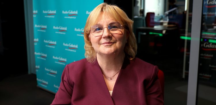 Prof. dr hab. Małgorzata Myśliwiec (fot. Radio Gdańsk/Martyna Krawcewicz)