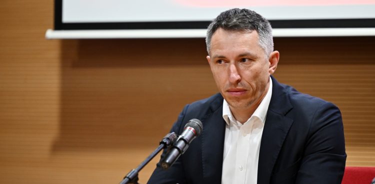 Prezes ZPRP Sławomir Szmal (Fot. PAP/Marcin Gadomski)