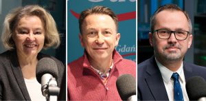 Jolanta Banach, Patryk Gabriel, Marcin Horała (Fot. Radio Gdańsk)