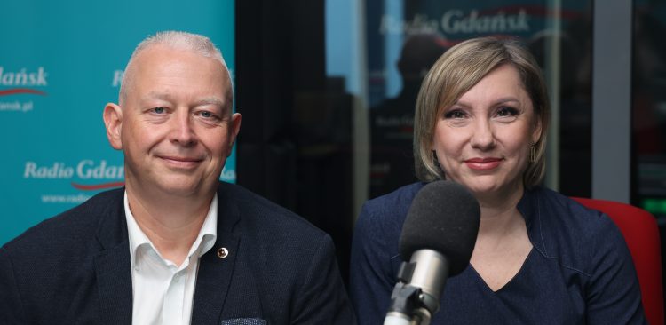 Andrzej Bojanowski i Agnieszka Rodak (fot. Radio Gdańsk/Adrian Kasprzycki)