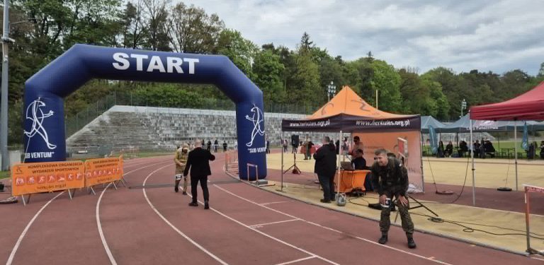 Ćwierćmaraton Komandosa w Słupsku, 16.05.2026 r. (fot. Radio Gdańsk/Przemysław Woś)