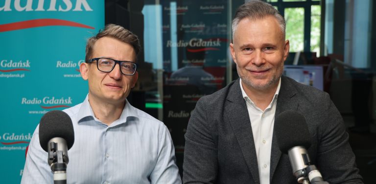 Bogusław Wieczorek, Radosław Stojek (fot. Radio Gdańsk/Martyna Krawcewicz)