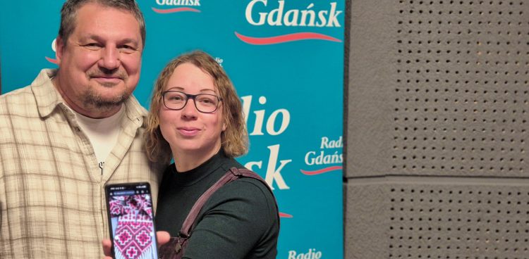Daria Balabai i Tomek Lipski (Fot. Radio Gdańsk/Andrzej Urbański)