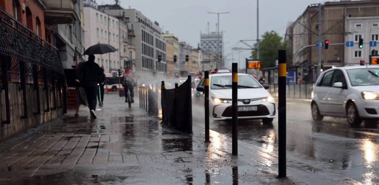 Deszcz w Gdańsku, 11.05.2026 r. (fot. Radio Gdańsk/Piotr Puchalski)