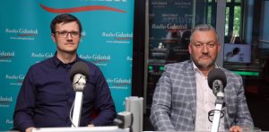 Dr inż. Jarosław Magiera z Politechniki Gdańskiej i dr Piotr Robakowski z Uniwersytetu Gdańskiego (fot. Radio Gdańsk/Piotr Puchalski)