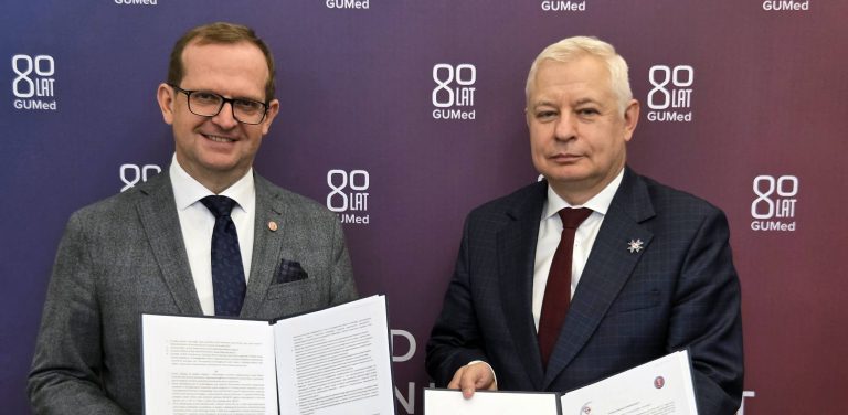 GUMed i Wojskowy Instytut Medycyny Lotniczej podpisały umowę o współpracy przy rozwoju m.in. medycyny kosmicznej (fot. GUMed)