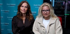 Joanna Bojarska, Małgorzata Tobiszewska (fot. Radio Gdańsk/Martyna Krawcewicz)