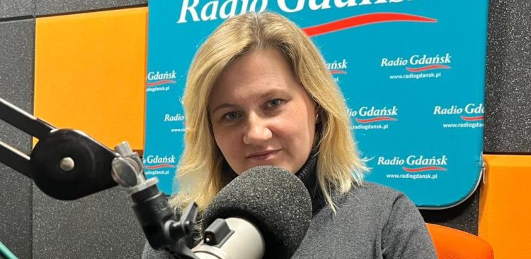Katarzyna Chromińska (fot. Radio Gdańsk/Kuba Kaługa)