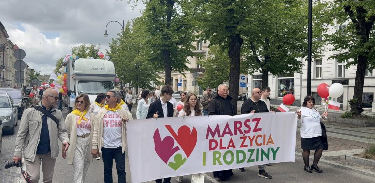 Marsz dla Życia i Rodziny w Słupsku, 31.05.2026 r. (for. Radio Gdańsk/Łukasz Kosik)