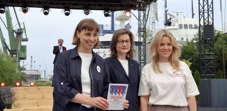 Monika Chabior (1L), Święto Wolności i Praw Obywatelskich w Gdańsku, 30.05.2026 r. (fot. Radio Gdańsk / Michał Karcz)