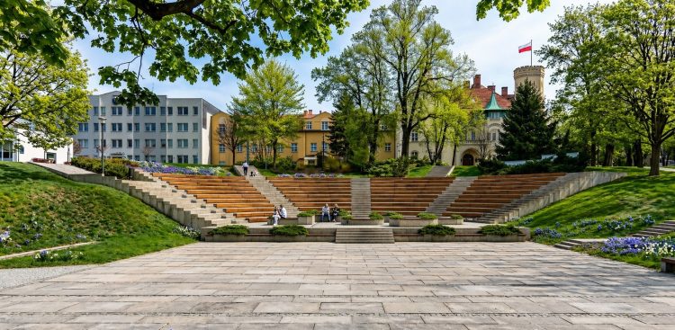 Ogródek Jordanowski w Kościerzynie po modernizacji, wizualizacja (graf. UM Kościerzyna)