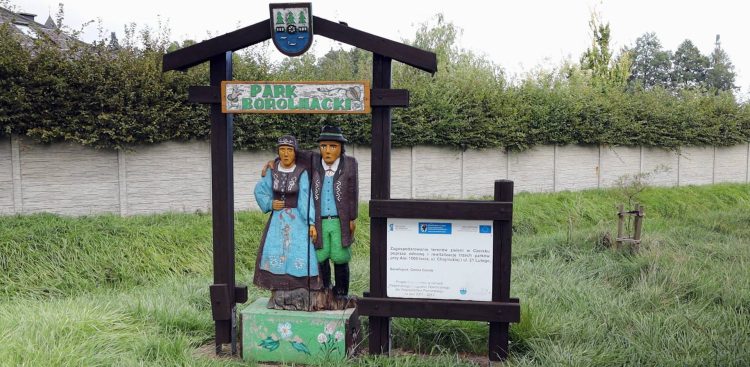 Jednym z najbardziej reprezentacyjnych miejsc Czerska jest Park Borowiacki (fot. Radio Gdańsk/Maria Sowisło)