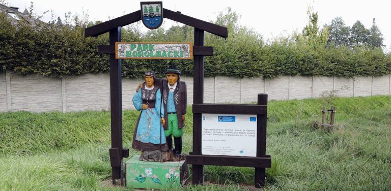 Jednym z najbardziej reprezentacyjnych miejsc Czerska jest Park Borowiacki (fot. Radio Gdańsk/Maria Sowisło)