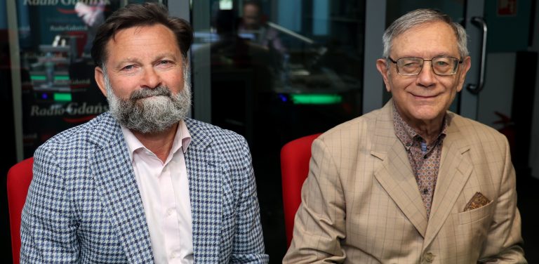 Piotr Gorzeński, prof. Marek Grzybowski (fot. Radio Gdańsk/Martyna Krawcewicz)