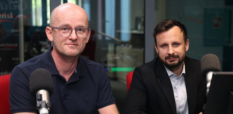 Rafał Janik i Patryk Kaczmarek (fot. Radio Gdańsk/Adrian Kasprzycki)