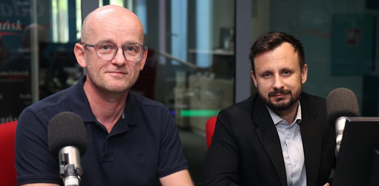 Rafał Janik i Patryk Kaczmarek (fot. Radio Gdańsk/Adrian Kasprzycki)