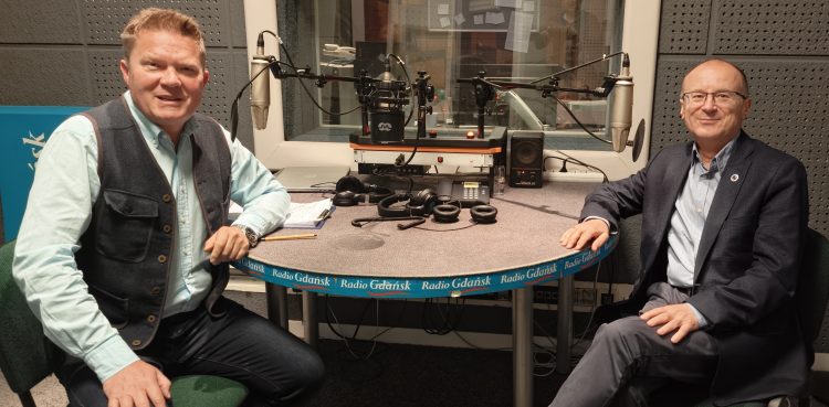 Sławomir Siezieniewski i Maciej Lisicki (fot. Radio Gdańsk)