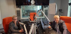 Dr Dagmara Wiewiórkowska-Garczewska i redaktor Anna Rębas (fot. Radio Gdańsk)