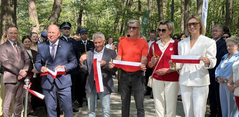 Otwarcie Traktu Polskich Olimpijczyków w Kobylnicy, 23.05.2026 r. (fot. Radio Gdańsk/Łukasz Kosik)