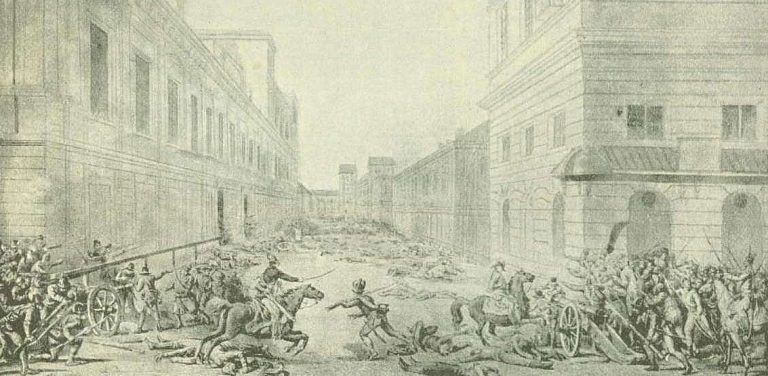 Świadkiem insurekcji warszawskiej był Jan Piotr Norblin, pochodzący z Francji polski malarz, który uwiecznił powstanie na serii szkiców i obrazów (fot. Wikimedia Commons)