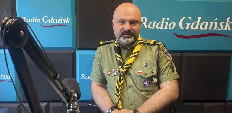 Phm. Grzegorz Załupka (fot. Radio Gdańsk/Joanna Merecka-Łotysz)