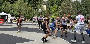 Turniej koszykówki 3x3. Słupsk, 06.06.2026 r. (fot Radio Gdańsk/Łukasz Kosik)