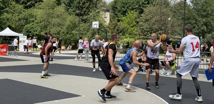Turniej koszykówki 3x3. Słupsk, 06.06.2026 r. (fot Radio Gdańsk/Łukasz Kosik)