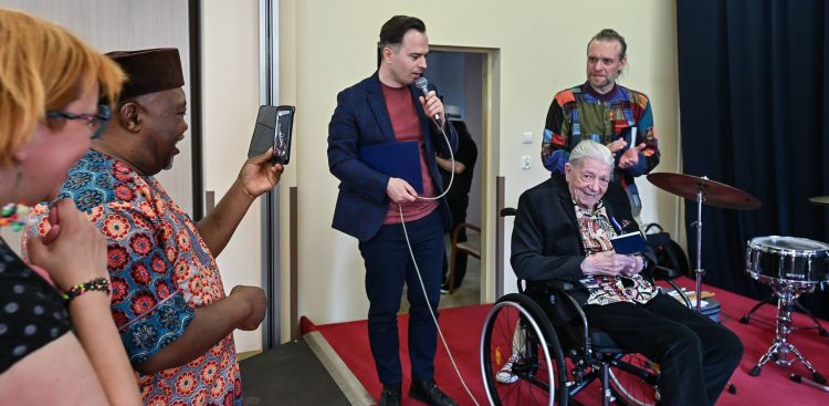 91. urodziny Przemka Dyakowskiego. Gdynia, 01.06.2026 r. (fot. Jerzy Bartkowski / KFP)